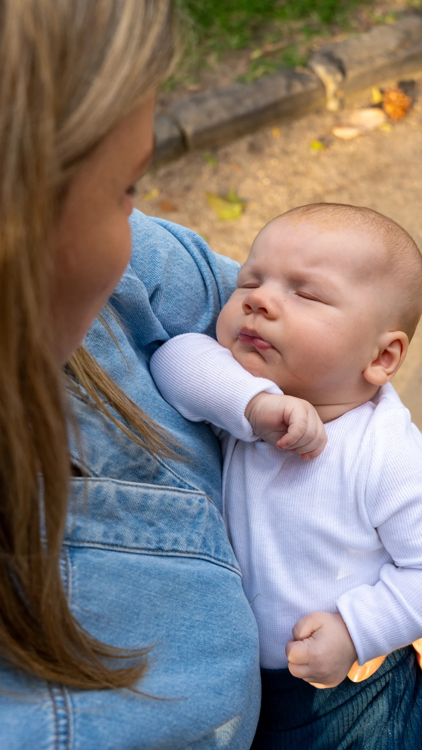 A tender moment of postpartum support